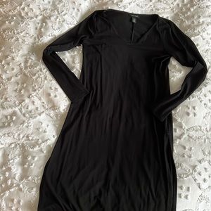 Black Dress with Slits